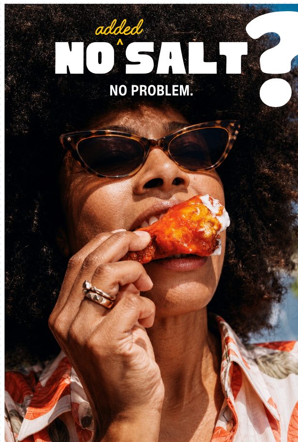 No added salt? No problem — wings